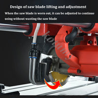 Totalmente automático cortador de cerâmica, alta potência empurrar faca, chanfro dispositivo para pedra e rocha lajes