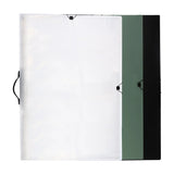 Transparent Poly Pocket File Folder A1 Paper Organizer Display Book Folder For Large Poster Art Drawings Document Organizer