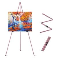 AOOKMIYA Tripod Display Easel Stand Art Drawing Easels Painting Art Easel Holder for Photo Frame Art Boards Wood Board Canvas Posters