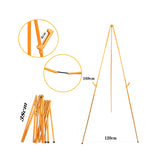 AOOKMIYA Tripod Display Easel Stand Art Drawing Easels Painting Art Easel Holder for Photo Frame Art Boards Wood Board Canvas Posters