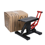 Universal Motocicleta Lift Stand Stool, Off-Road Manutenção Bench, Motocicleta Lift Bracket, Reparação