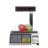 Veidt Weighing TM-Ab Digital Price Computing Scale 30 kg Fruit Vegetable Platform Label Cash Register Scale with Printer