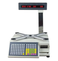 Veidt Weighing TM-Ab Digital Price Computing Scale 30 kg Fruit Vegetable Platform Label Cash Register Scale with Printer