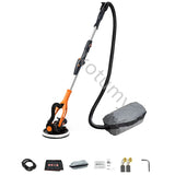 Velocidade ajustável Drywall Lixadeira, polimento de parede, moagem, duplo LED Light, Putty Polisher Machine, 220V