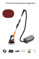 Velocidade ajustável Drywall Lixadeira, polimento de parede, moagem, duplo LED Light, Putty Polisher Machine, 220V