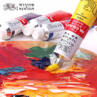 WINSOR&NEWTON 12/18/24 Colors Professional Oil Painting Paints/Pigments 12ML Fine Paste Oil Painting Pigments for Artist Drawing