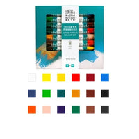 WINSOR&NEWTON 24/18/12 Color 10ML Acrylic Pigment Set Fabric Textile Paint Brightly Colored Craft Paints Pigments