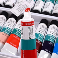 WINSOR&NEWTON 24/18/12 Color 10ML Acrylic Pigment Set Fabric Textile Paint Brightly Colored Craft Paints Drawing Supplies