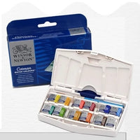 WINSOR&NEWTON Cotman portable solid watercolor paint 12/24/36/45 colors pigment art supplies drawing paint