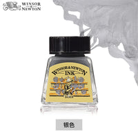 WINSOR＆NEWTON Liquid Watercolor Ink Bottle Color Non Carbon 26 Color Waterproof Illustration Ink