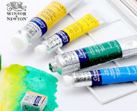 WINSOR&NEWTON watercolor paint transparent watercolor paint 8ml tube academy art professional painting supplies