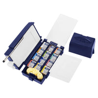 Winsor Newton Conjunto De Viagem Aquarela, portátil 12 cores, meio bloco, esboço de luxo, especial iniciantes pintados à mão Art Supplies