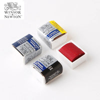 Winsor & Newton Cotman Solid Watercolor Paints Half Block Bright Good Transparency Smooth Blooming Watercolor Painting Pigments