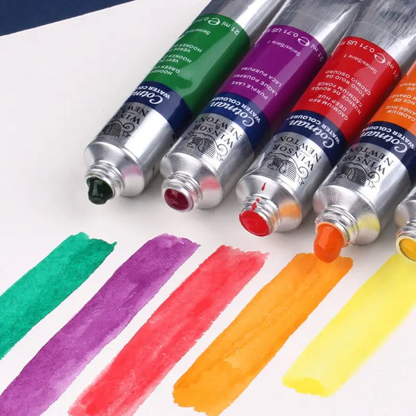 Winsor & Newton 30 Colors Watercolor Paint Tube 10ml Skin Color Watercolour  Aquarelle For Painting Art Supplies
