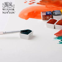 Winsor & Newton Cotman Watercolour Solid Paint All 40 colors Half Pan