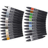 Winsor&Newton Promarker design drawing Marker Pen double tips 24colors/set