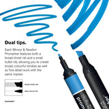 Winsor&Newton Promarker double tips design drawing Marker Pen  1 piece