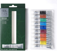 Winsor & Newton Winton Professional Oil Color Paint Set 10/20 12ml Tubes For Artists Canvas Pigment Art Supplies Drawing Set