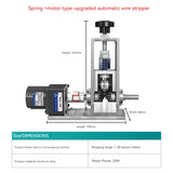 Wire Stripping Tool for Scrap Copper Wire, Máquina de Reciclagem de Cabos, Manivela, Stripper Cable