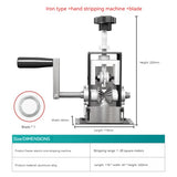 Wire Stripping Tool for Scrap Copper Wire, Máquina de Reciclagem de Cabos, Manivela, Stripper Cable