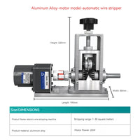 Wire Stripping Tool for Scrap Copper Wire, Máquina de Reciclagem de Cabos, Manivela, Stripper Cable