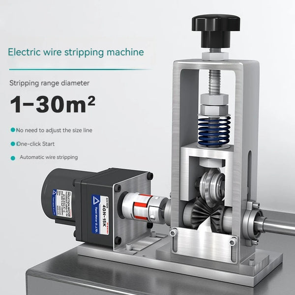Wire Stripping Tool for Scrap Copper Wire, Máquina de Reciclagem de Cabos, Manivela, Stripper Cable