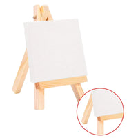 AOOKMIYA Wood Mini Easel For The Artist Oil Painting White Canvas Painting Cloth Furniture Furnishing For Painting Canvas Art Supplies