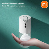 XIAOMI 400ML Touchless Automatic Sensor Soap Dispenser Rechargeable Smart Infrared Sensor Liquid Foam Pump Hand Sanitizer