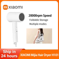 XIAOMI MIJIA Anion Hair Dryer H101 Foldable Negative Ion Hair Care Professional Quick Dry Home Travel Portable Hairdryers