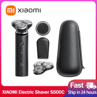 XIAOMI MIJIA Electric Shaver Razor S500C Shaving Rechargeable Trimmer Beard Triple Blade For Men's Dry Wet 3D Machine Shaving