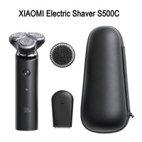 XIAOMI MIJIA Electric Shaver Razor S500C Shaving Rechargeable Trimmer Beard Triple Blade For Men's Dry Wet 3D Machine Shaving