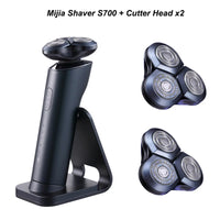 XIAOMI MIJIA S700 Electric Shaver Trimmer For Men Low Noise IPX7 Triple Blade Razor Shaving Beard Machine Dry Wet Beard Trimmer