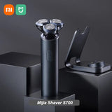 XIAOMI MIJIA S700 Electric Shaver Trimmer For Men Low Noise IPX7 Triple Blade Razor Shaving Beard Machine Dry Wet Beard Trimmer