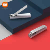 XIAOMI Mijia Anti-Splash Nail Clipper 420 Stainless Steel Sharp Durable Portable Pedicure Trimmer Nails File with Storage Shell