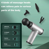 XIAOMI Mijia High Frequency Massage Gun Muscle Relax Body Relaxation Electric Massager with Portable Bag Therapy Gun for Fitness