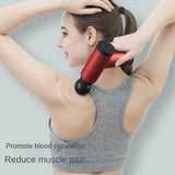 XIAOMI Mijia High Frequency Massage Gun Muscle Relax Body Relaxation Electric Massager with Portable Bag Therapy Gun for Fitness