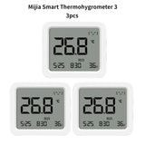 XIAOMI Mijia Smart Bluetooth Thermometer 3 Big LCD Wireless Electric Digital Hygrometer Temperature and Humidity 3 for Mijia APP