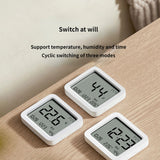 XIAOMI Mijia Smart Bluetooth Thermometer 3 Big LCD Wireless Electric Digital Hygrometer Temperature and Humidity 3 for Mijia APP