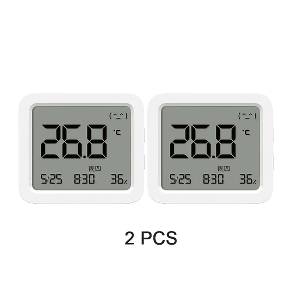 3 Sensor Digital LCD Indoor Temperature Humidity Meter Thermometer