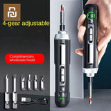 Xiaomi DELI 3.6V Cordless Screwdriver Rechargeable Lithium Battery Screwdriver Power Screwdriver Packing LED Electric Tools Set