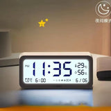 Xiaomi Deli Alarm Clock Durable Household Alarm Clock for Junior and Senior High School Multifunctional Children Boys and Girls