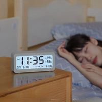 Xiaomi Deli Alarm Clock Durable Household Alarm Clock for Junior and Senior High School Multifunctional Children Boys and Girls