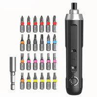 Xiaomi Deli Electrical Screwdriver Set 25 In 1 Screw Driver Bits 3.6V Lithium Battery Electric Brushless Household Assembly Tool