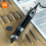 Xiaomi Deli Engraving Pen Grinder 18V 4-speed Regulation Engraver Mini Drills Electric Rotary Tool Drill Grinding For Jewelry