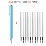 Xiaomi Deli Metal Gel Pen Rollerball Caneta ручка Ballpoint 0.5MM Signing Pens for Office Students Business Stationary Supplies