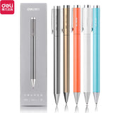 Xiaomi Deli Metal Gel Pen Rollerball Caneta ручка Ballpoint 0.5MM Signing Pens for Office Students Business Stationary Supplies