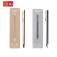 Xiaomi Deli Metal Sign Pen Pens Gold / Silver Gel Pen 0.5mm Refills PREMEC Smooth Refill MiKuni Japan Ink Black School Mi Pen