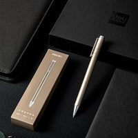 Xiaomi Deli Metal Sign Pen Pens Gold / Silver Gel Pen 0.5mm Refills PREMEC Smooth Refill MiKuni Japan Ink Black School Mi Pen