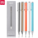 Xiaomi Deli Metal Sign Pen Pens Gold / Silver Gel Pen 0.5mm Refills PREMEC Smooth Refill MiKuni Japan Ink Black School Mi Pen