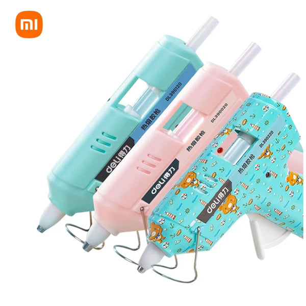 Xiaomi Deli hot melt glue gun children's manual household production of electric hot melt glue rod 7mm hot melt glue gun